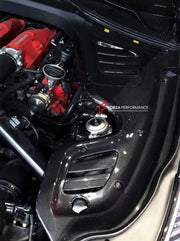DRY CARBON REPLACEMENT ENGINE BAY KIT for FERRARI GTC4LUSSO 2016 - 2020
Set includes:

Engine Bay Side Panels
Engine Bay Center Cover
Air Box Intake Covers
Material: Dry Carbon

NOTE: Professional installation is required.