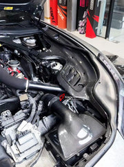 DRY CARBON REPLACEMENT ENGINE BAY KIT for FERRARI GTC4LUSSO 2016 - 2020
Set includes:

Engine Bay Side Panels
Engine Bay Center Cover
Air Box Intake Covers
Material: Dry Carbon

NOTE: Professional installation is required.