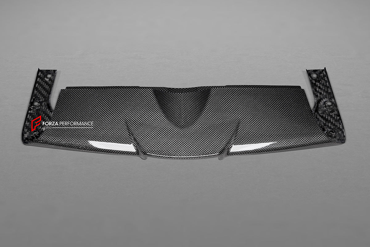 DRY CARBON REPLACEMENT FRONT LIP and FRONT BUMPER VENT WINGLETS  for FERRARI 458 SPECIALE 2013 - 2015

Set includes:

Front Lip
Front Bumper Vent Winglets

Material: Dry Carbon

NOTE: Professional installation is required