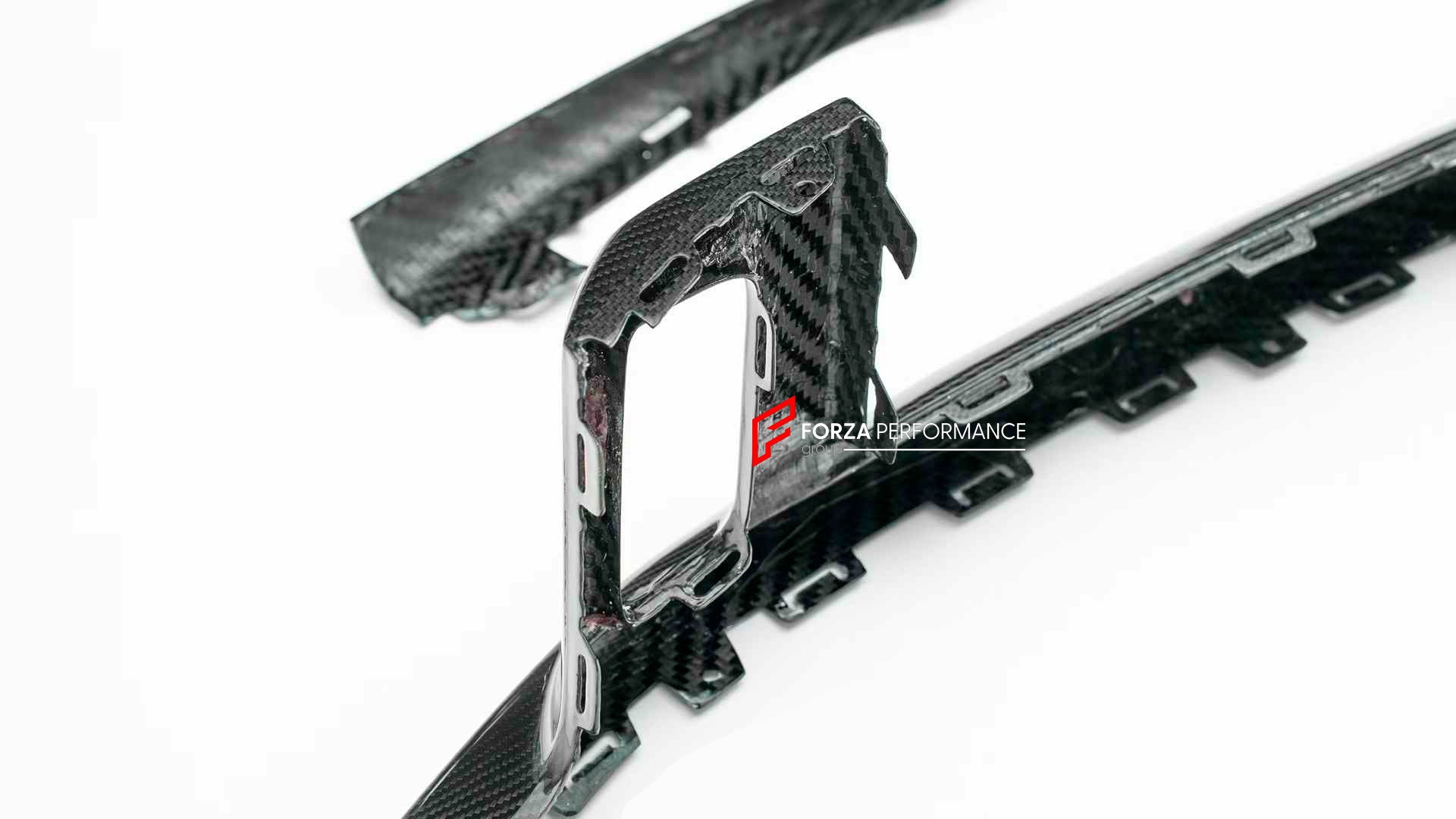 DRY CARBON REPLACEMENT FRONT LIP for PORSCHE 911 992.2 CARRERA GTS 2025+