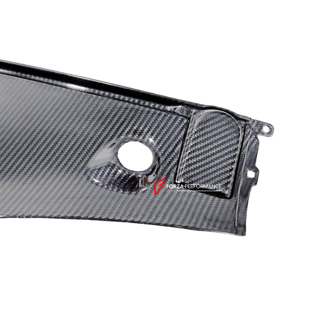 DRY CARBON REPLACEMENT FRONT TRUNK TRIM for FERRARI 488 GTB SPIDER 2015 - 2020

Set includes:

Trunk Trim

Material: Carbon Fiber

NOTE: Professional installation is required