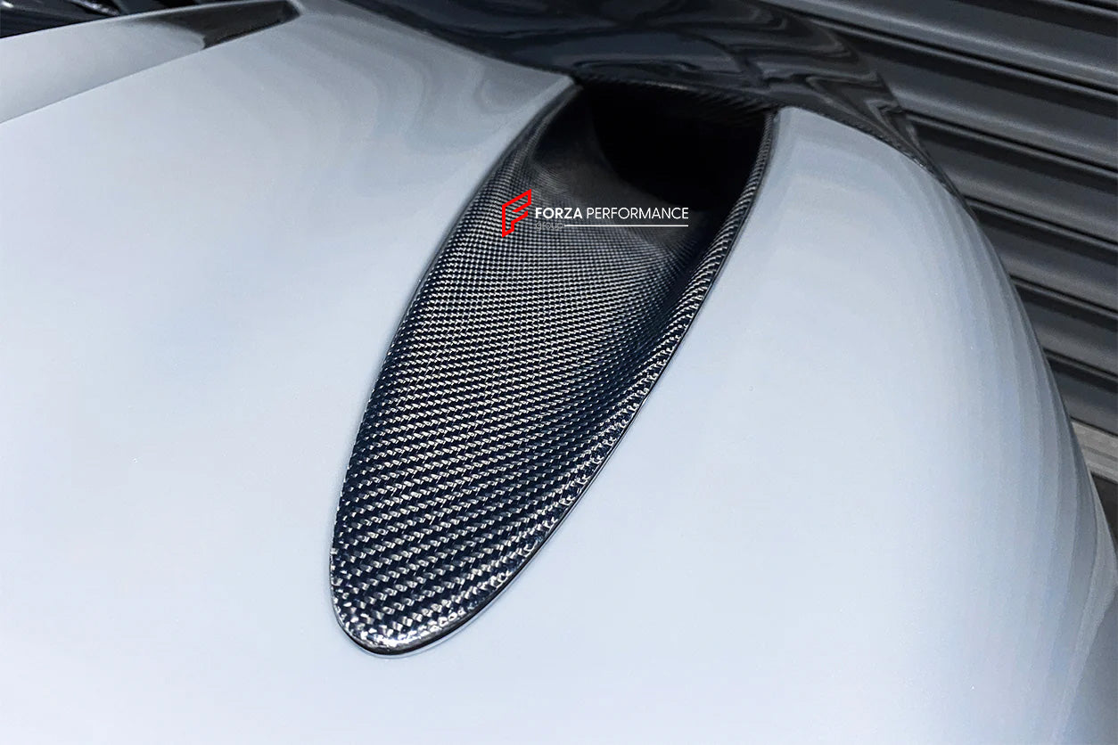 DRY CARBON REPLACEMENT REAR AIR INTAKE SIDEWALL for MCLAREN 720S 2017 - 2023

Set includes:

Rear Air Intake Sidewall

Material: Carbon Fiber

NOTE: Professional installation is required