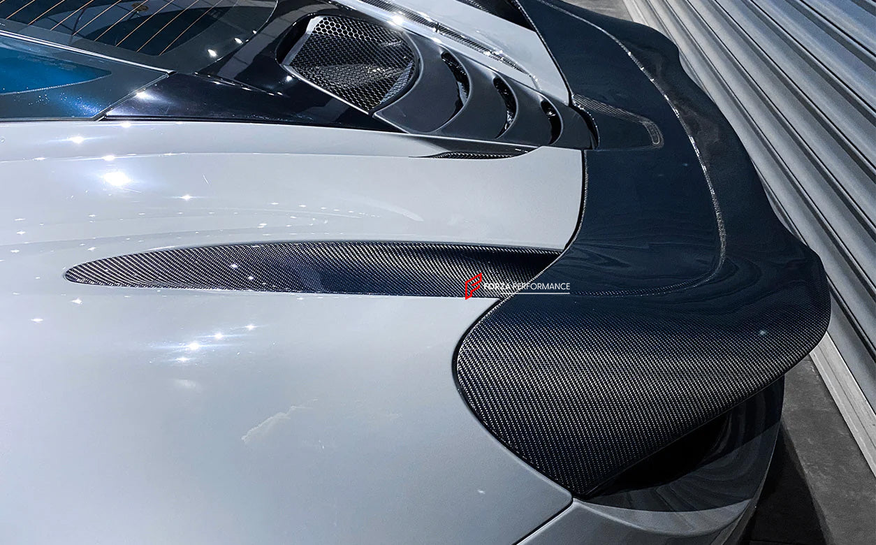 DRY CARBON REPLACEMENT REAR AIR INTAKE SIDEWALL for MCLAREN 720S 2017 - 2023

Set includes:

Rear Air Intake Sidewall

Material: Carbon Fiber

NOTE: Professional installation is required