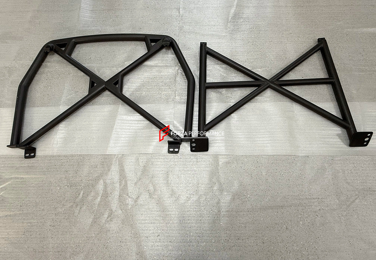 DRY CARBON ROLL CAGE for PORSCHE 911 992 GT3 RS

Set includes:

Roll Cage

Material: Dry Carbon Fiber

NOTE: Professional installation is required

CONTACT US FOR PRICING