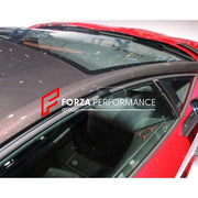 DRY CARBON ROOF COVER for LAMBORGHINI AVENTADOR LP700-4 2011 - 2016 Forza Performance custom fit buy dry carbon roof cover