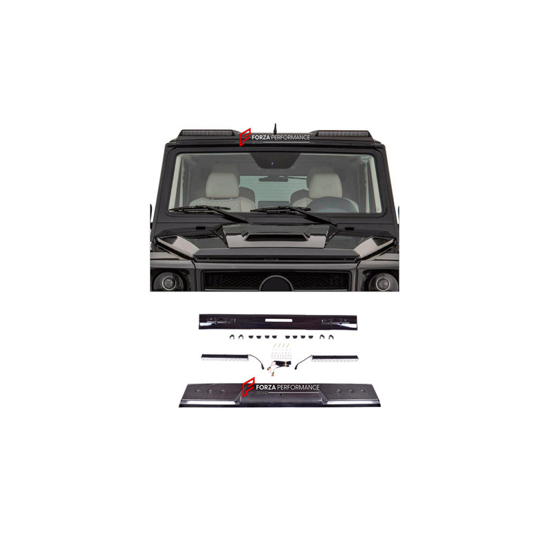 DRY CARBON ROOF LIGHT BAR for MERCEDES-BENZ G-CLASS W463 2008 - 2018