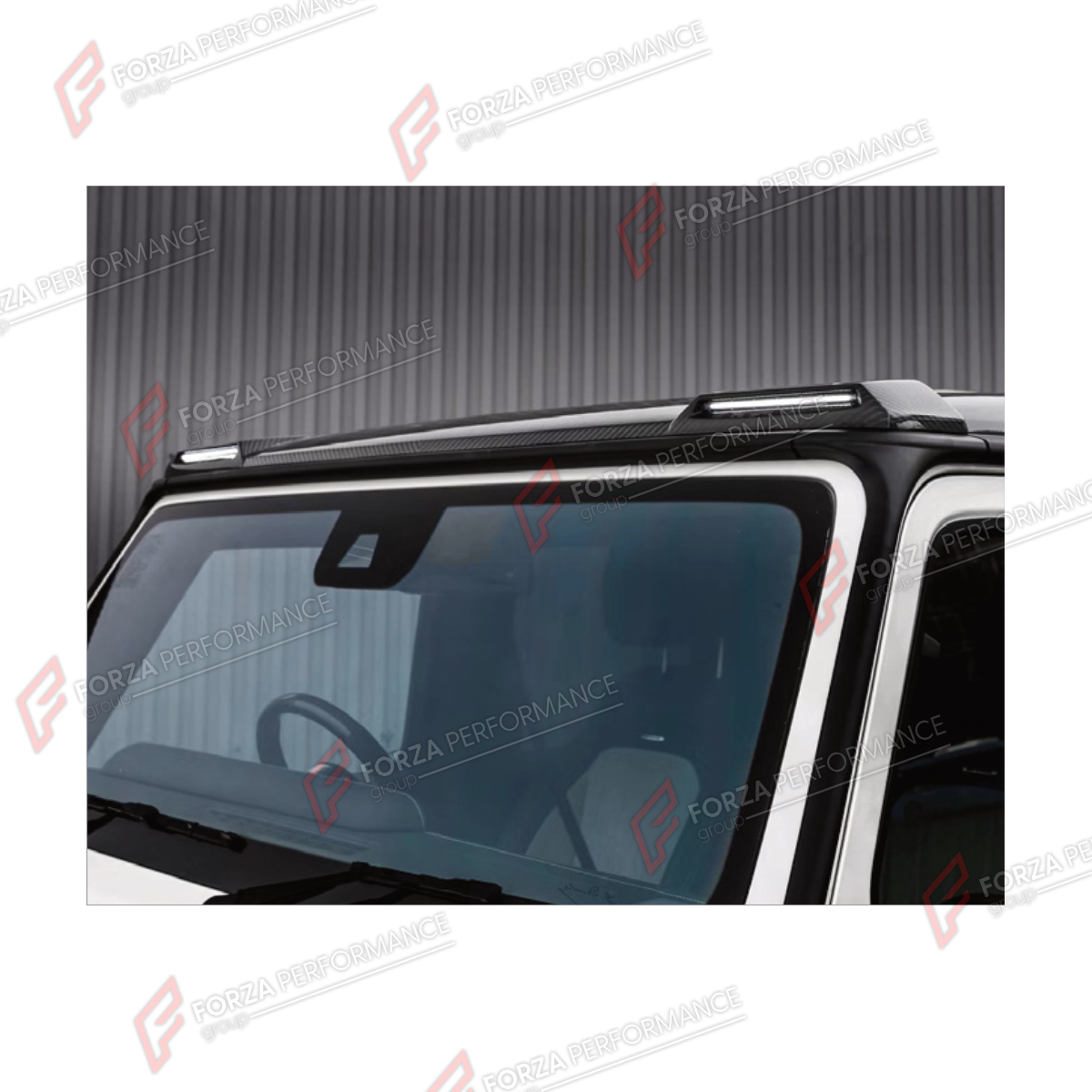 DRY CARBON ROOF LIGHT BAR for MERCEDES-BENZ G-CLASS W464 2019 - 2024 FORZA PERFORMANCE custom fit 6th Generation TOP Style

Set includes:
Roof Light Bar

Material: Dry Carbon

NOTE: Professional installation is required.