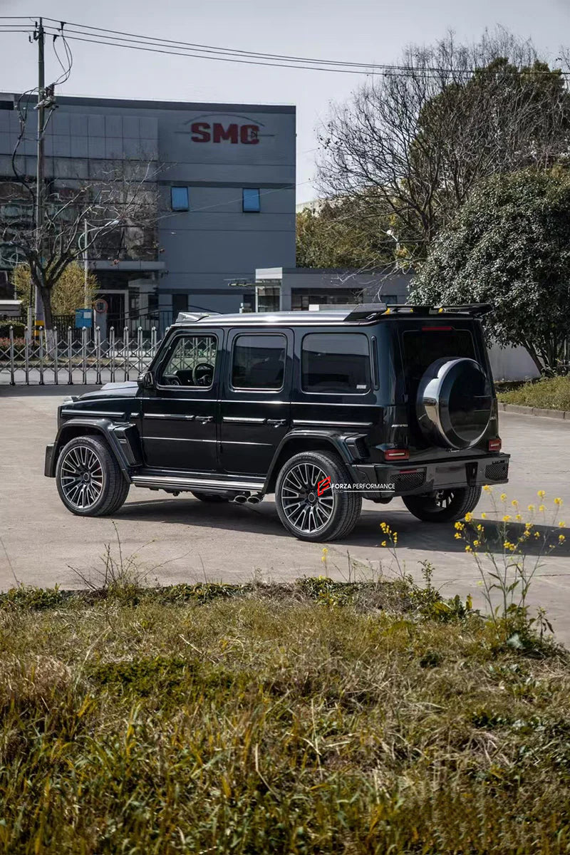 DRY CARBON ROOF SPOILER for MERCEDES BENZ AMG G63 W465 G350 G500 G550 AMG G63 2024+

Set includes:

Roof Spoiler

Material: Dry carbon

NOTE: Professional installation is required