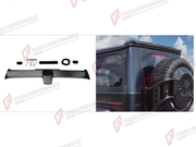 DRY CARBON ROOF SPOILER WITH LED LIGHTS for MERCEDES-BENZ G-CLASS W464 4X4 2019 - 2024 FORZA PERFORMANCE custom fit American Vehicle

Set includes:
Roof Spoiler With LED Lights

Material: Dry Carbon

NOTE: Professional installation is required.