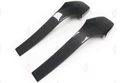 DRY CARBON SEAT BACK COVERS for BMW M2 F87 2016 - 2020
Set includes:

Seat Back Covers
Material: Dry Carbon

NOTE: 2 pcs per set. Add-on type - installs over the original part. Professional installation is required.