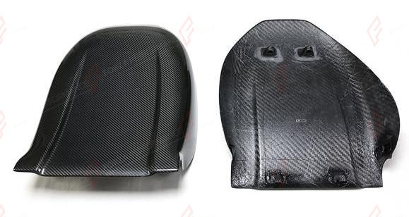 DRY CARBON SEAT BACK COVERS for TESLA MODEL 3 MODEL Y 2021 - 2025
Set includes:

Seat Back Covers
Material: Dry Carbon

NOTE: Professional installation is required.