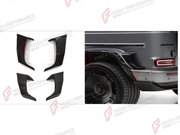 DRY CARBON SIDE AIR VENTS for MERCEDES-BENZ G-CLASS W465 G63 G450D G500 G550 2025+ FORZA PERFORMANCE custom fit TOP Style

Set includes:
Side Air Vents

Material: Dry Carbon

NOTE: Professional installation is required.