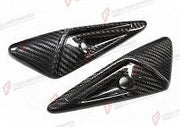 DRY CARBON SIDE CAMERA COVERS 2 PCS for TESLA MODEL 3 MODEL Y 2021 - 2025
Set includes:

Side Camera Covers (2 pcs/set)
Material: Dry Carbon

NOTE: Add-on type - installs over the original part. Professional installation is required.