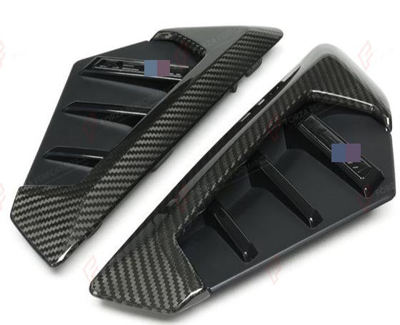 DRY CARBON SIDE FENDER TRIMS for BMW X5M F95 LCI 2023+
Set includes:

Side Fender Trims
Material: Dry Carbon

NOTE: Professional installation is required.