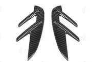 DRY CARBON SIDE FENDER TRIMS STICK ON for BMW M3 G80 2021+
Set includes:

Side Fender Trims
Material: Dry Carbon

NOTE: For M3 only. Add-on type - installs over the original part. Professional installation is required.