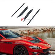 DRY CARBON SIDE FENDER VENTS for FERRARI ROMA 2020+ FORZA PERFORMANCE custom fit Mansory Style

Set includes:
Side Fender Vents

Material: Dry Carbon

NOTE: Professional installation is required.