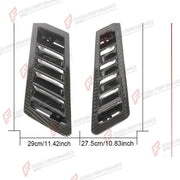 DRY CARBON SIDE FENDER VENTS for MERCEDES BENZ G WAGON W463 G500 G63 G65 G55 2004 - 2018 FORZA PERFORMANCE Custom Fit
Set includes:

Side Fender Vents
Material: Dry Carbon

NOTE: Professional installation is required.

Why “Contact Us for Pricing”?
We don’t display fixed prices because our goal is to offer you the most competitive deal possible. Product costs often decrease over time, and by requesting a quote, you’ll receive our most up-to-date price on market.

SECURED PAYMENT METHODS
PayPal (+4.4% fee)
V