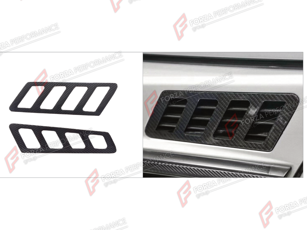 DRY CARBON SIDE FENDERS VENTS for MERCEDES-BENZ G-CLASS W463 2008 - 2018

Set includes:
Side Fenders Vents

Material: Dry Carbon

NOTE: Professional installation is required.