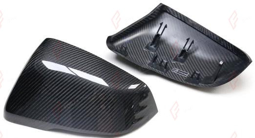 DRY CARBON SIDE MIRROR COVERS for BMW 1 SERIES F40 2019 - 2024
Set includes:

Side Mirror Covers
Material: Dry Carbon

NOTE: Professional installation is required.