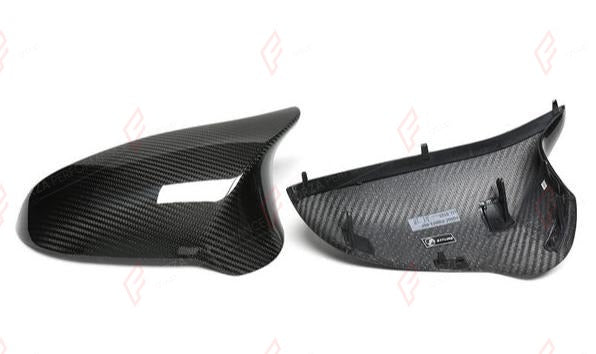 DRY CARBON SIDE MIRROR COVERS for BMW M2C F87 2016 - 2020
Set includes:

Side Mirror Covers
Material: Dry Carbon

NOTE: Available for LHD and RHD cars - specify your drive side. For LHD (left-hand drive) cars only. Professional installation is required.