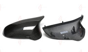 DRY CARBON SIDE MIRROR COVERS for BMW M3 F80 2015 - 2020
Set includes:

Side Mirror Covers
Material: Dry Carbon

NOTE: Available for LHD and RHD cars - specify your drive side. For LHD (left-hand drive) cars only. Professional installation is required.