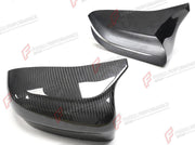 DRY CARBON SIDE MIRROR COVERS for BMW M8 F91 F92 F93 2019+
Set includes:

Side Mirror Covers
Material: Dry Carbon

NOTE: Available for LHD and RHD cars - specify your drive side. For LHD (left-hand drive) cars only. Professional installation is required.
