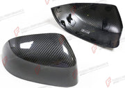 DRY CARBON SIDE MIRROR COVERS for BMW X5 F15 2014 - 2018
Set includes:

Side Mirror Covers
Material: Dry Carbon

NOTE: Professional installation is required.