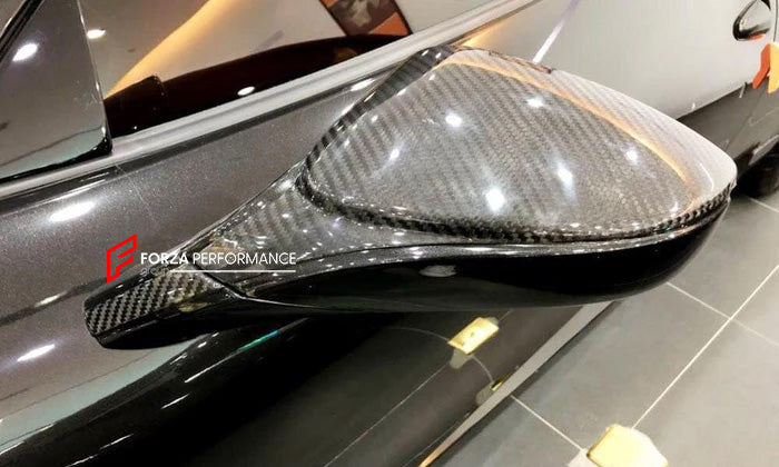 DRY CARBON SIDE MIRROR COVERS for FERRARI 458 2009 - 2015

Set includes:

Side Mirror Covers

Material: Carbon Fiber

NOTE: Professional installation is required.

CONTACT US FOR PRICING