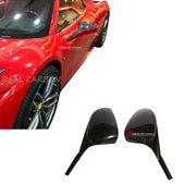 DRY CARBON SIDE MIRROR COVERS for FERRARI 458 ITALIA SPIDER 2009 - 2016 FORZA PERFORMANCE Custom Fit
Set includes:

Side Mirror Covers
Material: Dry Carbon

NOTE: Professional installation is required.

Why “Contact Us for Pricing”?
We don’t display fixed prices because our goal is to offer you the most competitive deal possible. Product costs often decrease over time, and by requesting a quote, you’ll receive our most up-to-date price on market.

SECURED PAYMENT METHODS
PayPal (+4.4% fee)
Visa / Mastercard