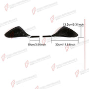 DRY CARBON SIDE MIRROR COVERS for FERRARI 458 ITALIA SPIDER 2009 - 2016 FORZA PERFORMANCE Custom Fit
Set includes:

Side Mirror Covers
Material: Dry Carbon

NOTE: Professional installation is required.

Why “Contact Us for Pricing”?
We don’t display fixed prices because our goal is to offer you the most competitive deal possible. Product costs often decrease over time, and by requesting a quote, you’ll receive our most up-to-date price on market.

SECURED PAYMENT METHODS
PayPal (+4.4% fee)
Visa / Mastercard