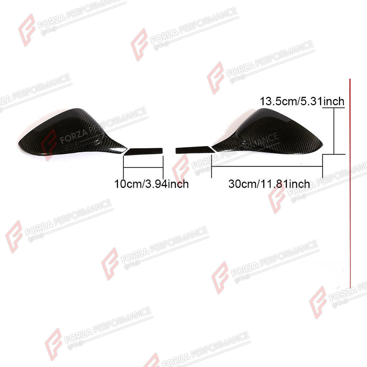 DRY CARBON SIDE MIRROR COVERS for FERRARI 458 ITALIA SPIDER 2009 - 2016 FORZA PERFORMANCE Custom Fit
Set includes:

Side Mirror Covers
Material: Dry Carbon

NOTE: Professional installation is required.

Why “Contact Us for Pricing”?
We don’t display fixed prices because our goal is to offer you the most competitive deal possible. Product costs often decrease over time, and by requesting a quote, you’ll receive our most up-to-date price on market.

SECURED PAYMENT METHODS
PayPal (+4.4% fee)
Visa / Mastercard