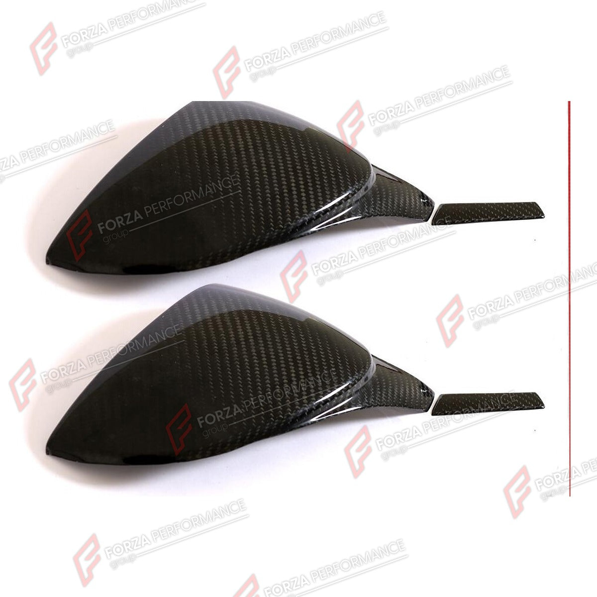 DRY CARBON SIDE MIRROR COVERS for FERRARI 458 ITALIA SPIDER 2009 - 2016 FORZA PERFORMANCE Custom Fit
Set includes:

Side Mirror Covers
Material: Dry Carbon

NOTE: Professional installation is required.

Why “Contact Us for Pricing”?
We don’t display fixed prices because our goal is to offer you the most competitive deal possible. Product costs often decrease over time, and by requesting a quote, you’ll receive our most up-to-date price on market.

SECURED PAYMENT METHODS
PayPal (+4.4% fee)
Visa / Mastercard