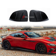DRY CARBON SIDE MIRROR COVERS for FERRARI ROMA 2020+ FORZA PERFORMANCE custom fit Mansory Style

Set includes:
Side Mirror Covers

Material: Dry Carbon

NOTE: Professional installation is required.