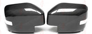 DRY CARBON SIDE MIRROR COVERS for FORD BRONCO 2021+
Set includes:

Side Mirror Covers
Material: Dry Carbon

NOTE: Available with or without the light cutout - specify when ordering. Add-on type - installs over the original part. Professional installation is required.