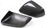 DRY CARBON SIDE MIRROR COVERS for FORD MUSTANG S550 2015 - 2023
Set includes:

Side Mirror Covers
Material: Dry Carbon

NOTE: For mirrors with the turn-signal cutout. For US-version (American-spec) cars. Add-on type - installs over the original part. Professional installation is required.