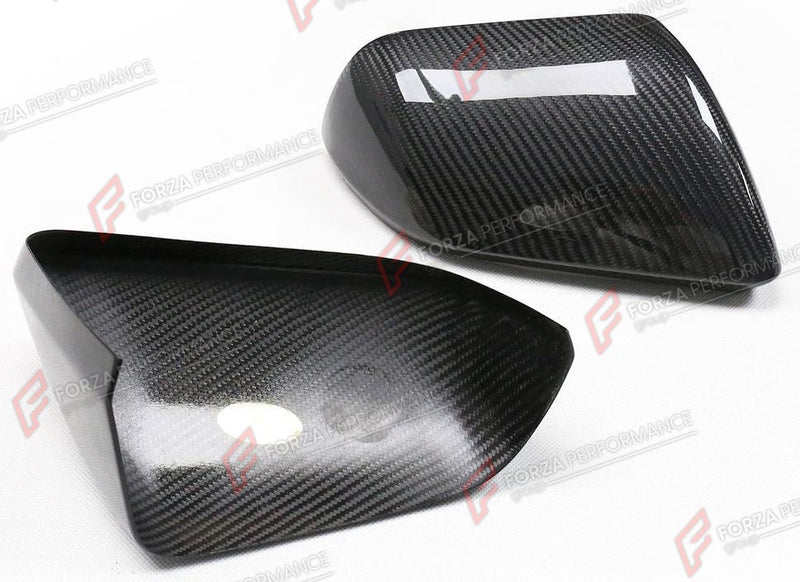 DRY CARBON SIDE MIRROR COVERS for FORD MUSTANG S550 2015 - 2023