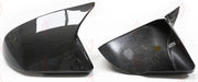 DRY CARBON SIDE MIRROR COVERS for FORD MUSTANG S550 2015 - 2023 M Style
Set includes:

Side Mirror Covers
Material: Dry Carbon

NOTE: For EU-version cars. Add-on type - installs over the original part. Professional installation is required.