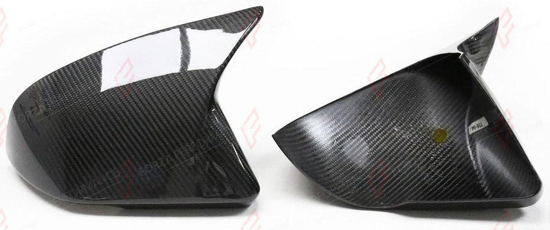 DRY CARBON SIDE MIRROR COVERS for FORD MUSTANG S550 2015 - 2023