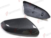 DRY CARBON SIDE MIRROR COVERS for HONDA CIVIC 10TH GEN FC FK 2016 - 2021
Set includes:

Side Mirror Covers
Material: Dry Carbon

NOTE: Add-on type - installs over the original part. Professional installation is required.