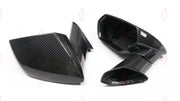 DRY CARBON SIDE MIRROR COVERS for LAMBORGHINI HURACAN 2014 - 2024
Set includes:

Side Mirror Covers
Material: Dry Carbon

NOTE: Professional installation is required.