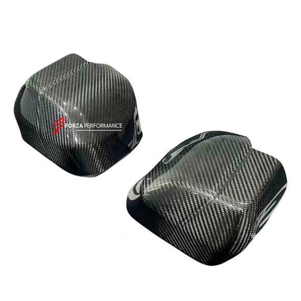 DRY CARBON SIDE MIRROR COVERS for LAND ROVER DEFENDER L663 2021+

Set includes:

Side Mirror Covers

Material: Plastic

Note: Professional installation is required.