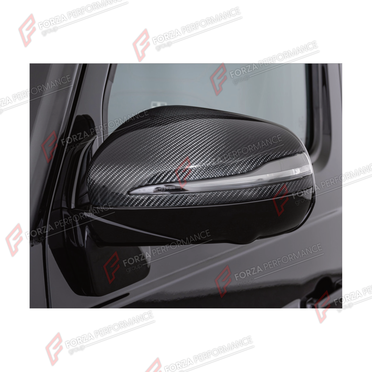 DRY CARBON SIDE MIRROR COVERS for MERCEDES-BENZ G-CLASS W464 2019 - 2024

Set includes:
Side Mirror Covers

Material: Dry Carbon

NOTE: Professional installation is required.