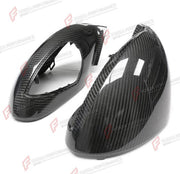 DRY CARBON SIDE MIRROR COVERS for PORSCHE 911 991 2012 - 2019
Set includes:

Side Mirror Covers
Material: Dry Carbon

NOTE: For LHD (left-hand drive) cars only. Professional installation is required.