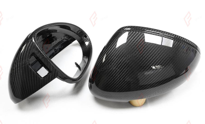 DRY CARBON SIDE MIRROR COVERS for PORSCHE MACAN 95B 2014 - 2024