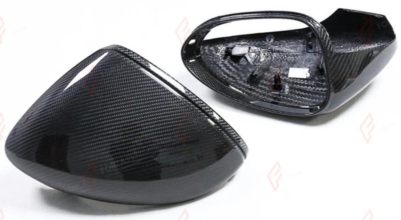 DRY CARBON SIDE MIRROR COVERS for PORSCHE PANAMERA 971 2017 - 2023