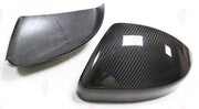 DRY CARBON SIDE MIRROR COVERS for RANGE ROVER EVOQUE L538 2014 - 2018
Set includes:

Side Mirror Covers
Material: Dry Carbon

NOTE: Add-on type - installs over the original part. Professional installation is required.