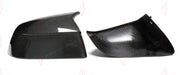 DRY CARBON SIDE MIRROR COVERS for TESLA MODEL Y JUNIPER 2025+ M Style
Set includes:

Side Mirror Covers
Material: Dry Carbon

NOTE: Add-on type - installs over the original part. Professional installation is required.