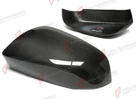 DRY CARBON SIDE MIRROR COVERS for TOYOTA ALPHARD 40 SERIES 2023+