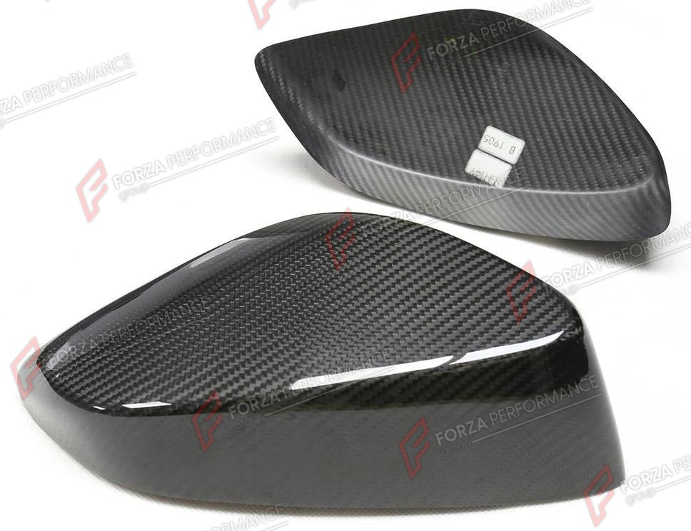 DRY CARBON SIDE MIRROR COVERS for TOYOTA GT86 ZN6 2012 - 2021
Set includes:

Side Mirror Covers
Material: Dry Carbon

NOTE: Add-on type - installs over the original part. Professional installation is required.