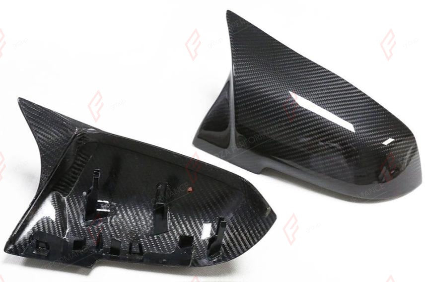 DRY CARBON SIDE MIRROR COVERS M STYLE for BMW 1 SERIES F20 F21 2011 - 2019
Set includes:

Side Mirror Covers
Material: Dry Carbon

NOTE: Professional installation is required.